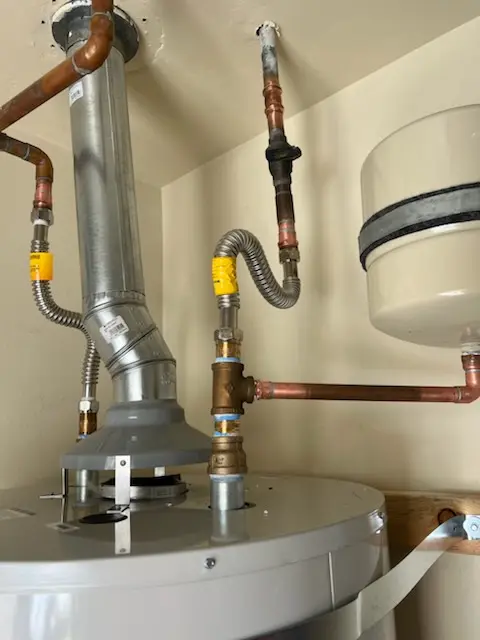 Water heater installation and plumbing repair in Kirks Mills